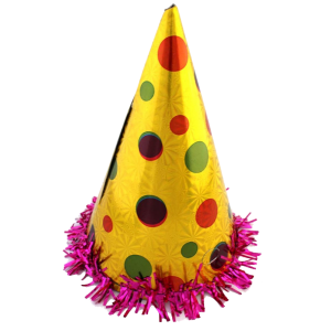 Party birthday hat PNG-86455